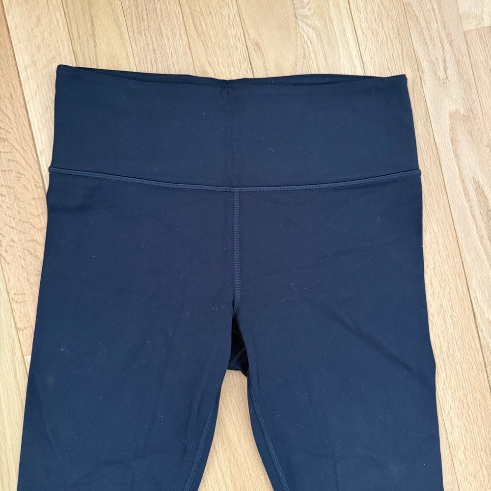 Like new Athleta elation navy leggings - Picture 3 of 5